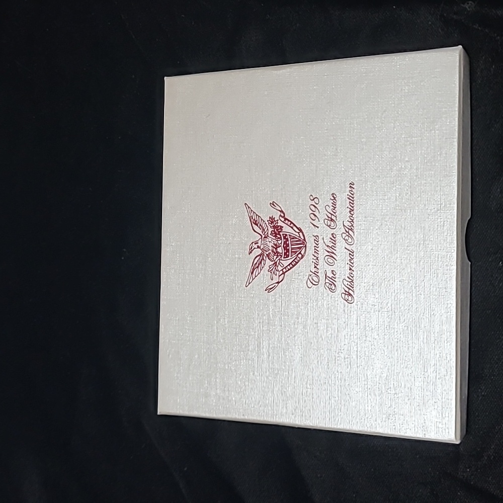 1998 The White House Historical Association Christmas Tree Ornament In Box - NWT